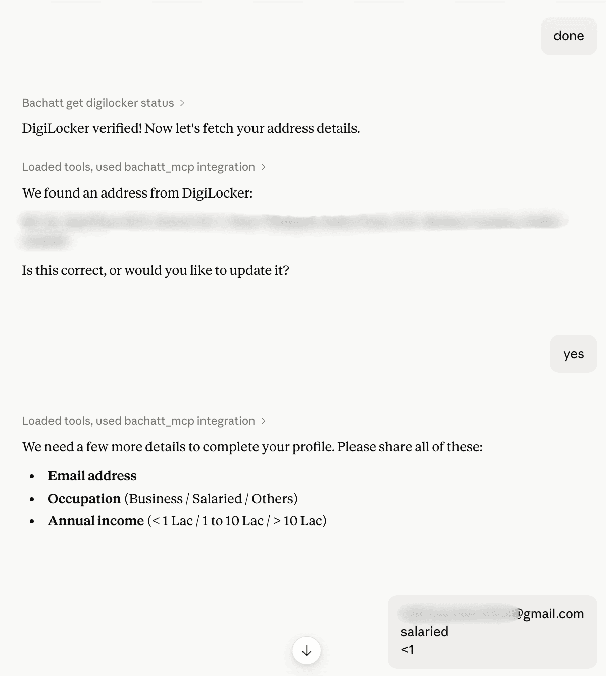 Bachatt MCP screenshot 5